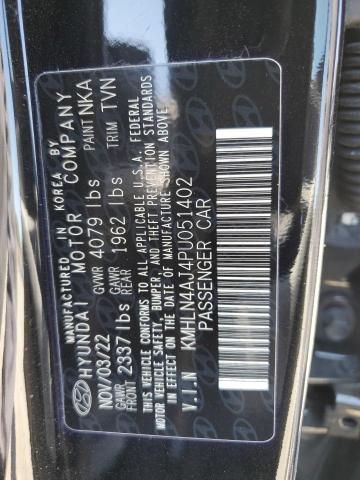 Photo 11 VIN: KMHLN4AJ4PU051402 - HYUNDAI ELANTRA 