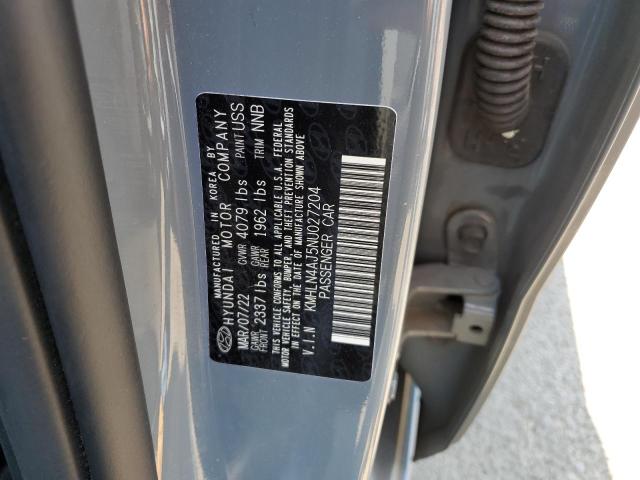 Photo 11 VIN: KMHLN4AJ5NU027204 - HYUNDAI ELANTRA LI 