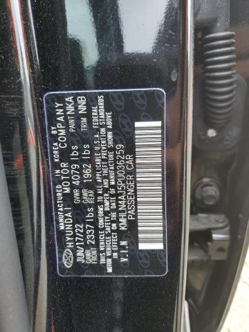 Photo 11 VIN: KMHLN4AJ5PU036259 - HYUNDAI ELANTRA LI 