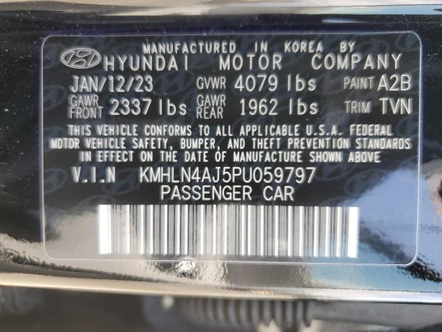 Photo 12 VIN: KMHLN4AJ5PU059797 - HYUNDAI ELANTRA LI 