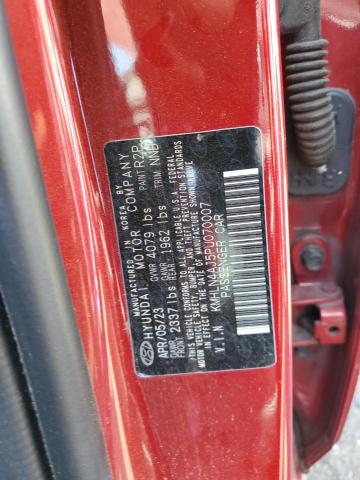 Photo 12 VIN: KMHLN4AJ5PU070007 - HYUNDAI ELANTRA 