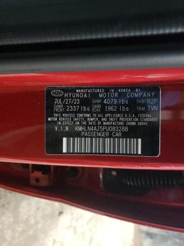 Photo 12 VIN: KMHLN4AJ5PU083288 - HYUNDAI ELANTRA 