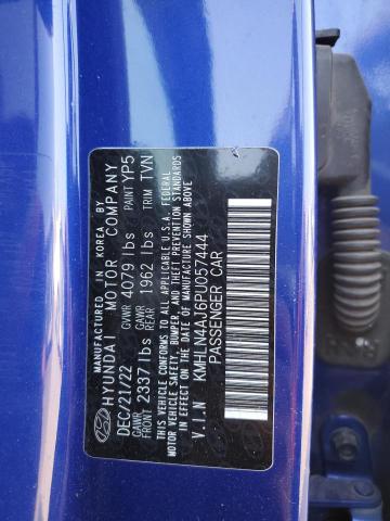 Photo 11 VIN: KMHLN4AJ6PU057444 - HYUNDAI ELANTRA LI 