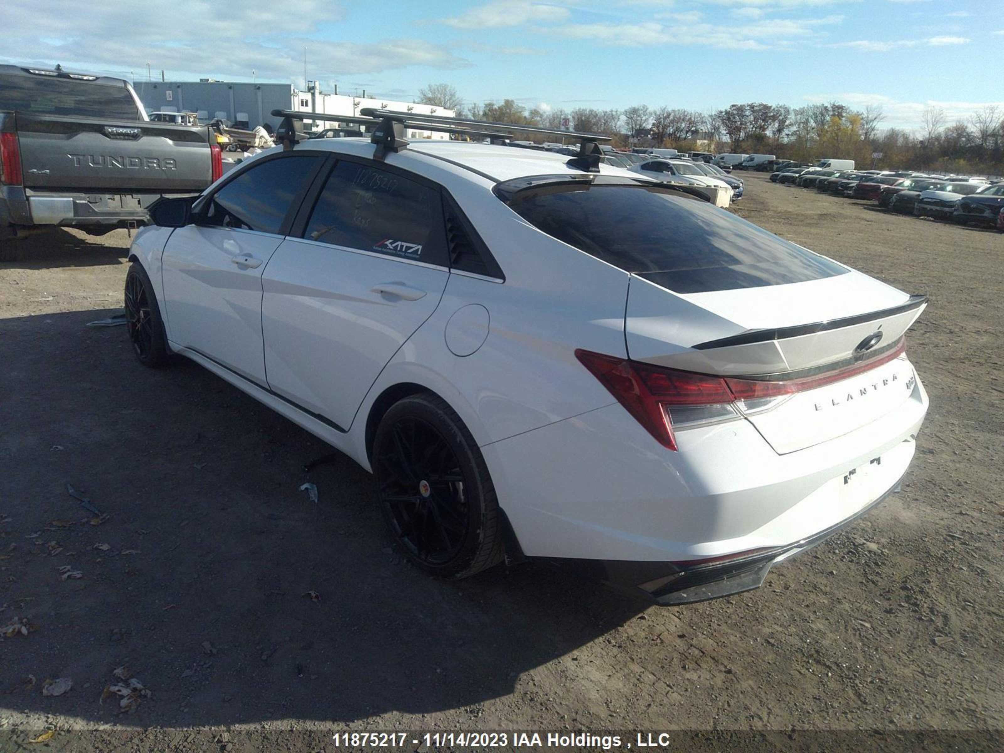 Photo 2 VIN: KMHLN4AJ7NU021744 - HYUNDAI ELANTRA 