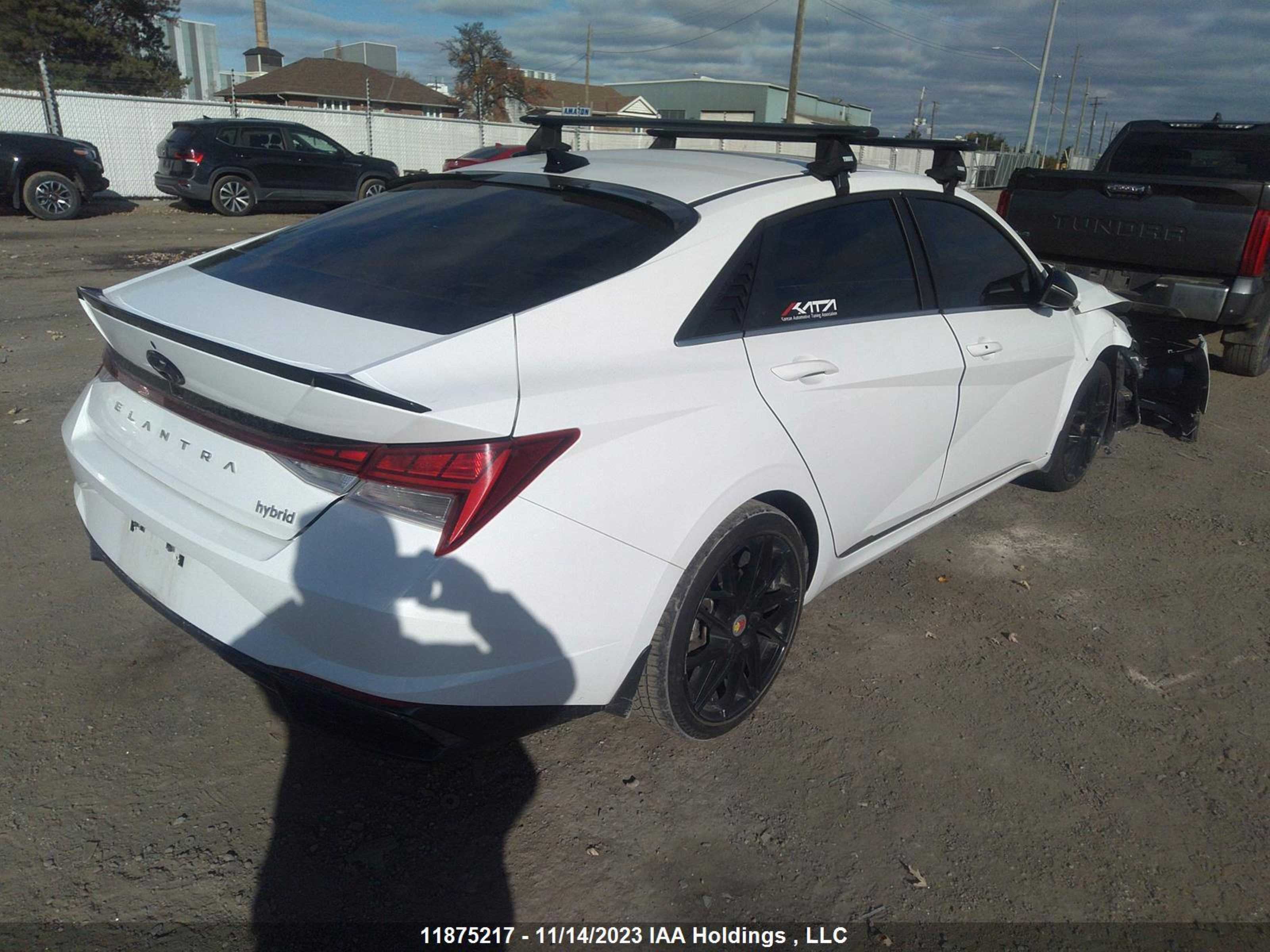 Photo 3 VIN: KMHLN4AJ7NU021744 - HYUNDAI ELANTRA 