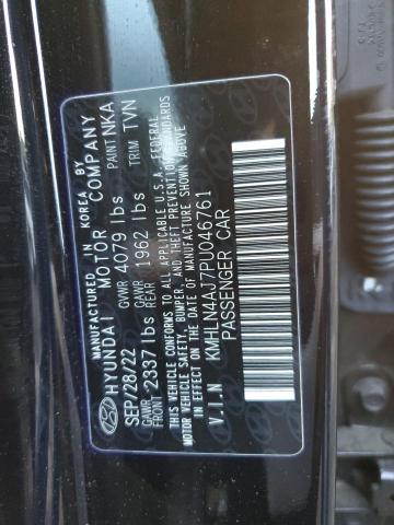 Photo 11 VIN: KMHLN4AJ7PU046761 - HYUNDAI ELANTRA LI 