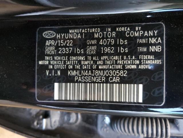 Photo 11 VIN: KMHLN4AJ8NU030582 - HYUNDAI ELANTRA LI 