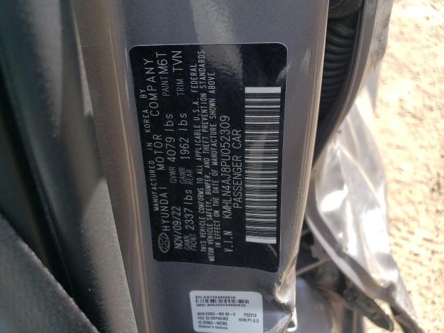 Photo 12 VIN: KMHLN4AJ8PU052309 - HYUNDAI ELANTRA LI 