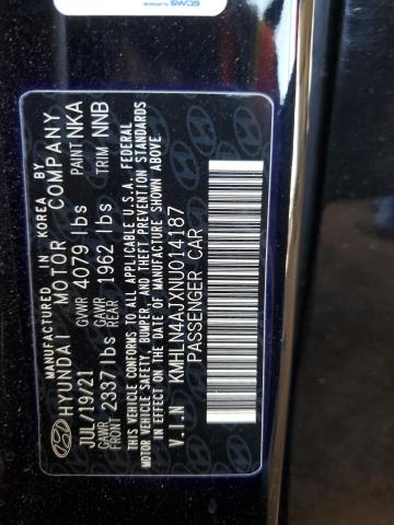 Photo 11 VIN: KMHLN4AJXNU014187 - HYUNDAI ELANTRA 