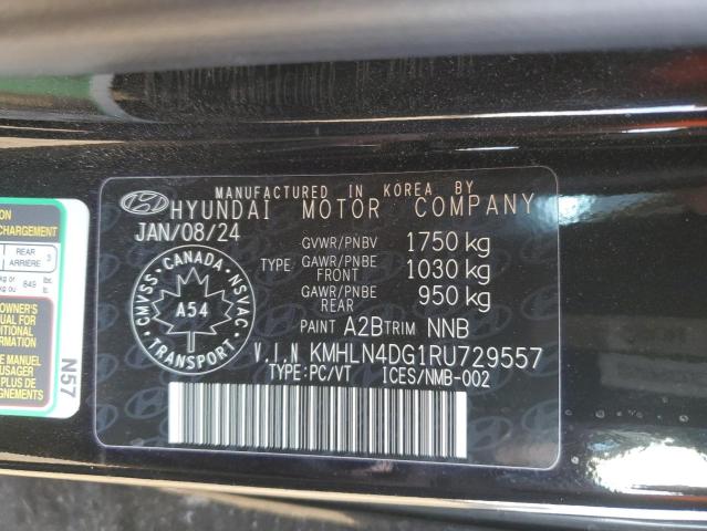 Photo 11 VIN: KMHLN4DG1RU729557 - HYUNDAI ELANTRA LU 