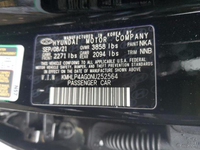 Photo 11 VIN: KMHLP4AG0NU252564 - HYUNDAI ELANTRA LI 