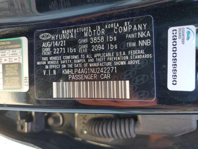 Photo 11 VIN: KMHLP4AG1NU242271 - HYUNDAI ELANTRA 