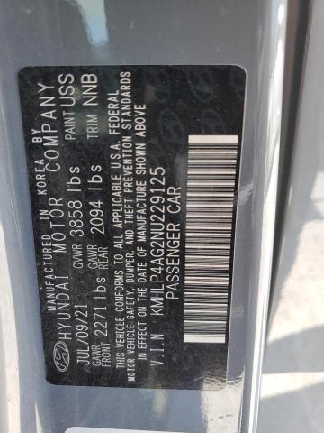 Photo 12 VIN: KMHLP4AG2NU229125 - HYUNDAI ELANTRA LI 