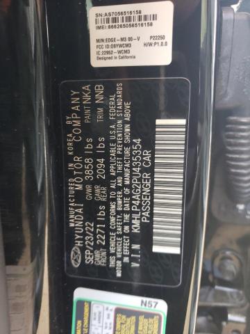 Photo 11 VIN: KMHLP4AG2PU435354 - HYUNDAI ELANTRA 