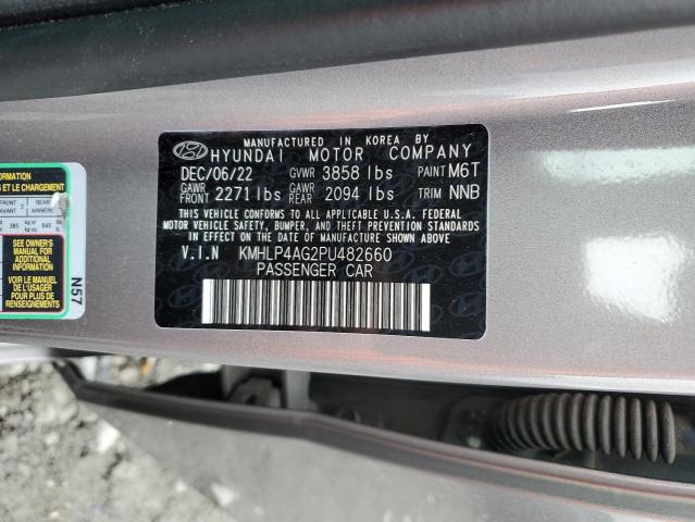 Photo 11 VIN: KMHLP4AG2PU482660 - HYUNDAI ELANTRA LI 