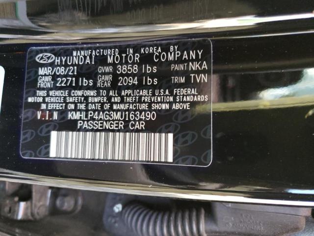 Photo 9 VIN: KMHLP4AG3MU163490 - HYUNDAI ELANTRA LI 