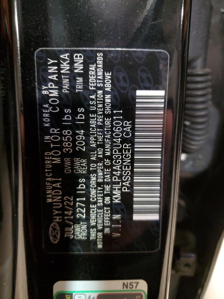 Photo 11 VIN: KMHLP4AG3PU406011 - HYUNDAI ELANTRA 