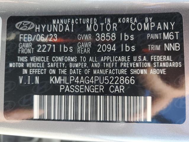 Photo 11 VIN: KMHLP4AG4PU522866 - HYUNDAI ELANTRA LI 