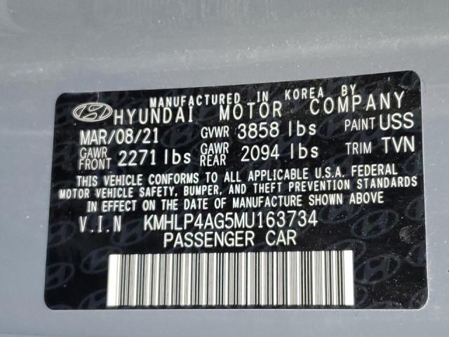 Photo 12 VIN: KMHLP4AG5MU163734 - HYUNDAI ELANTRA LI 