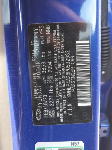 Photo 11 VIN: KMHLP4AG8PU532932 - HYUNDAI ELANTRA 