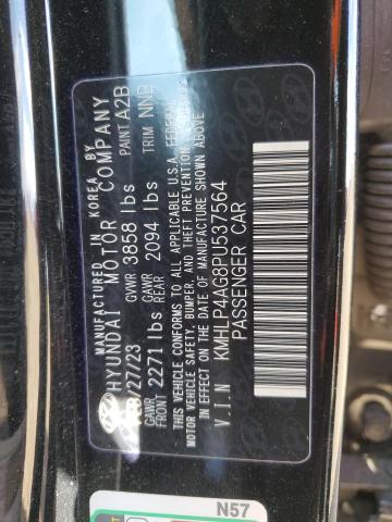 Photo 12 VIN: KMHLP4AG8PU537564 - HYUNDAI ELANTRA 