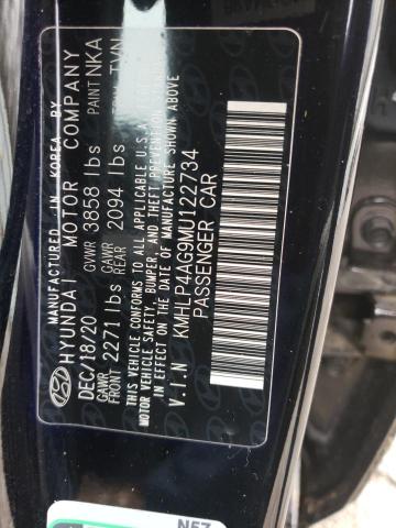 Photo 11 VIN: KMHLP4AG9MU122734 - HYUNDAI ELANTRA LI 