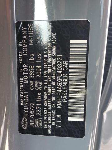 Photo 11 VIN: KMHLP4AGXPU403221 - HYUNDAI ELANTRA 