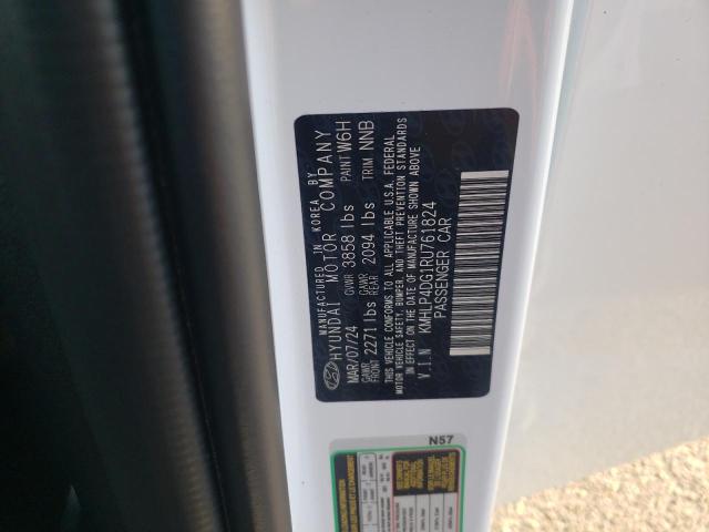 Photo 12 VIN: KMHLP4DG1RU761824 - HYUNDAI ELANTRA LI 