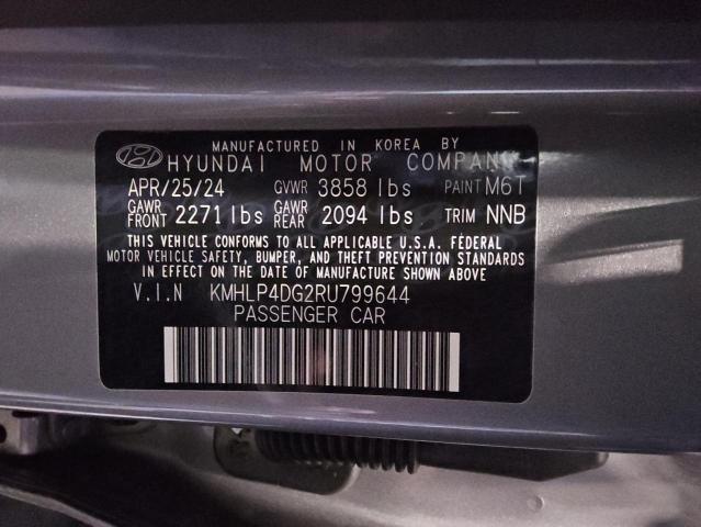 Photo 12 VIN: KMHLP4DG2RU799644 - HYUNDAI ELANTRA LI 