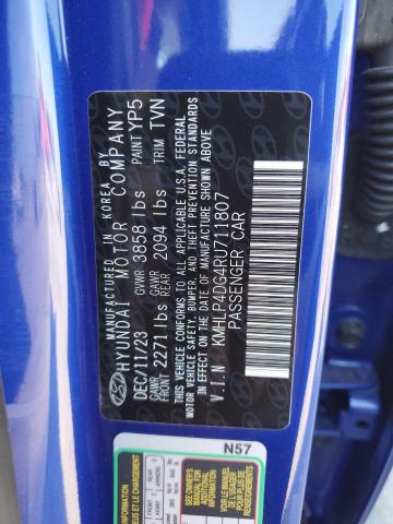 Photo 12 VIN: KMHLP4DG4RU711807 - HYUNDAI ELANTRA LI 