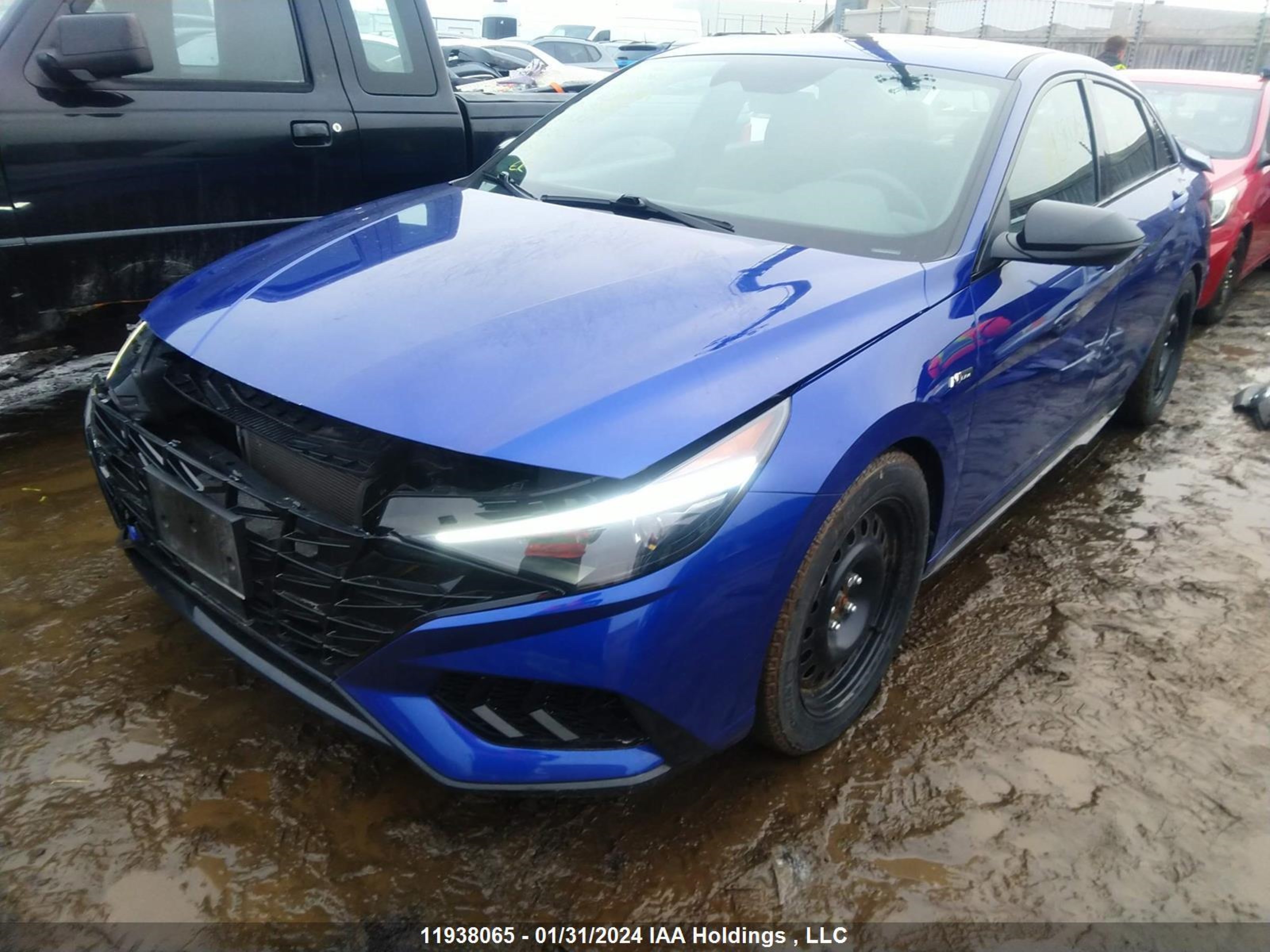 Photo 1 VIN: KMHLR4AF0PU437217 - HYUNDAI ELANTRA 