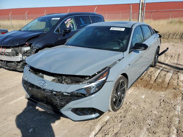 Photo 1 VIN: KMHLR4AF1MU180743 - HYUNDAI ELANTRA N 