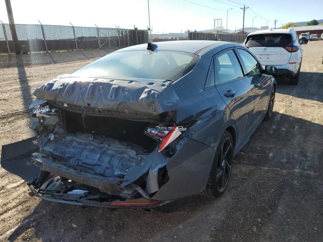 Photo 3 VIN: KMHLR4AF1MU180743 - HYUNDAI ELANTRA N 