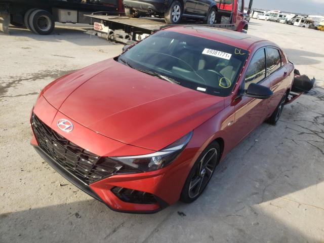 Photo 1 VIN: KMHLR4AF2MU108241 - HYUNDAI ELANTRA N 