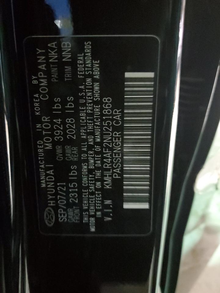 Photo 11 VIN: KMHLR4AF2NU251868 - HYUNDAI ELANTRA 