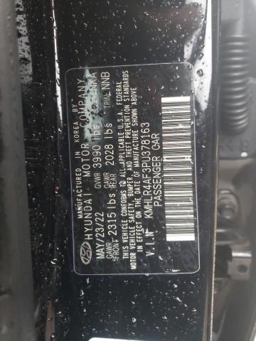 Photo 12 VIN: KMHLR4AF3PU378163 - HYUNDAI ELANTRA 