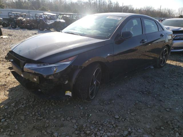 Photo 1 VIN: KMHLR4AF4MU106457 - HYUNDAI ELANTRA N 