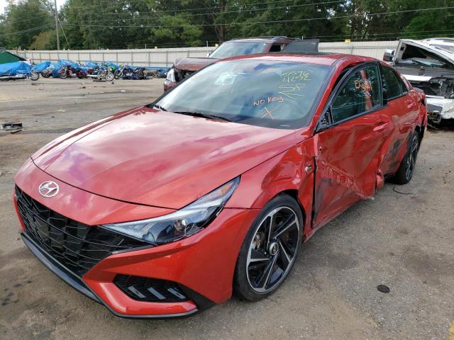 Photo 1 VIN: KMHLR4AF5MU197545 - HYUNDAI ELANTRA N 