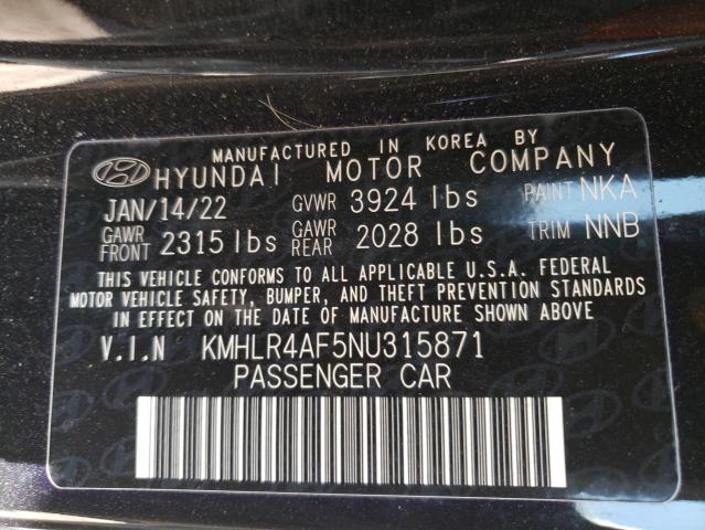 Photo 11 VIN: KMHLR4AF5NU315871 - HYUNDAI ELANTRA N 