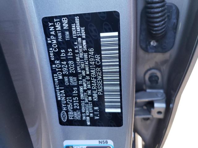 Photo 11 VIN: KMHLR4AF6MU149746 - HYUNDAI ELANTRA N 