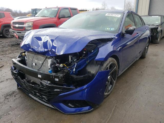 Photo 1 VIN: KMHLR4AF6MU173285 - HYUNDAI ELANTRA N 