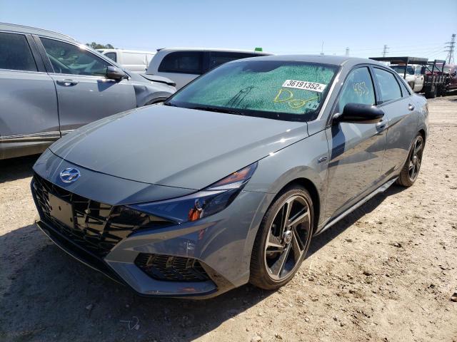 Photo 1 VIN: KMHLR4AF7MU111216 - HYUNDAI ELANTRA N 