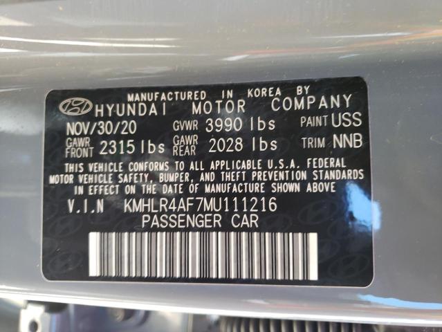 Photo 9 VIN: KMHLR4AF7MU111216 - HYUNDAI ELANTRA N 