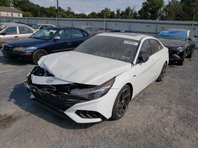 Photo 1 VIN: KMHLR4AF8MU179024 - HYUNDAI ELANTRA N 