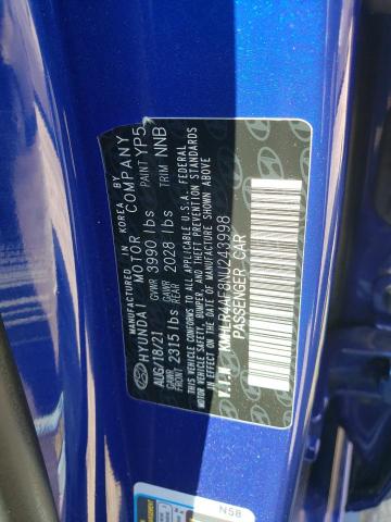 Photo 9 VIN: KMHLR4AF8NU243998 - HYUNDAI ELANTRA N 