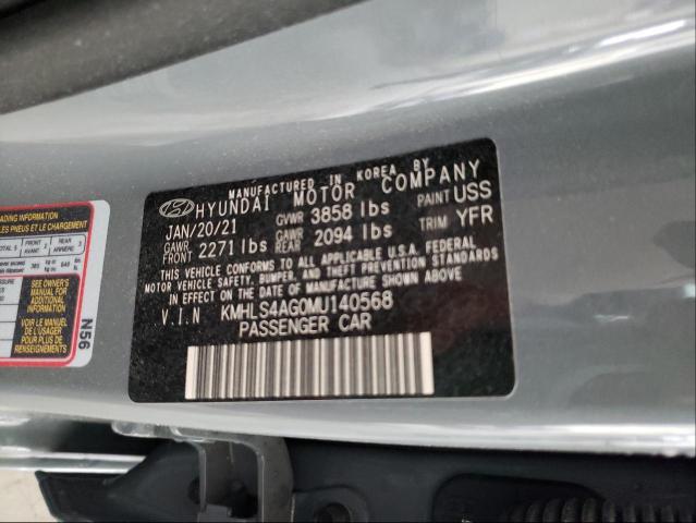 Photo 9 VIN: KMHLS4AG0MU140568 - HYUNDAI ELANTRA SE 