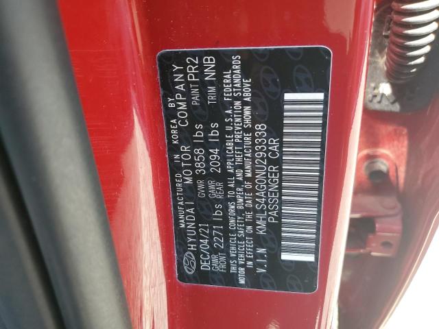 Photo 11 VIN: KMHLS4AG0NU293338 - HYUNDAI ELANTRA SE 