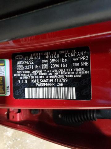 Photo 11 VIN: KMHLS4AG1PU418799 - HYUNDAI ELANTRA 