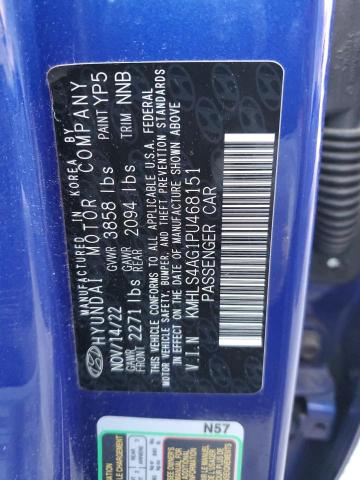 Photo 11 VIN: KMHLS4AG1PU468151 - HYUNDAI ELANTRA 