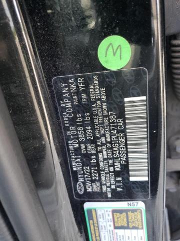 Photo 11 VIN: KMHLS4AG1PU471387 - HYUNDAI ELANTRA SE 